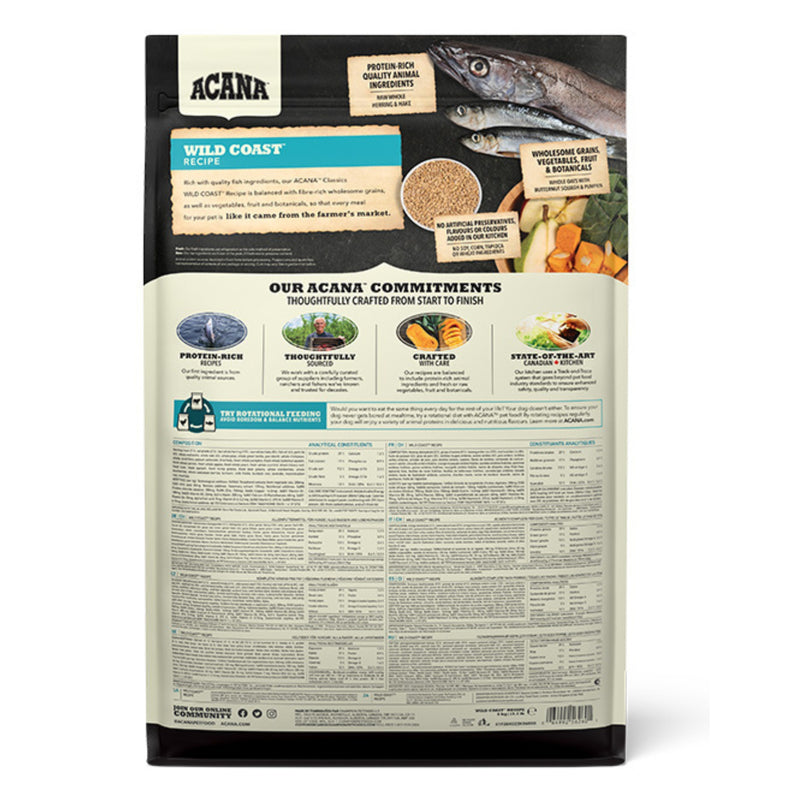 ACANA™ Classics Wild Coast Dry Dog Food – Salmon, Herring