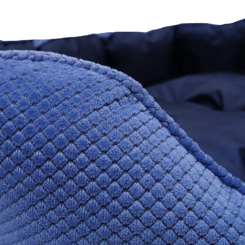 Rosewood Navy Quilted Water-Resistant Pet Bed
