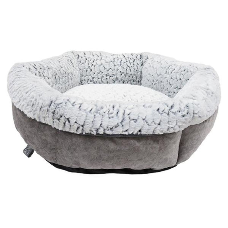 Rosewood Luxury Fleece Lined Plush Pet Bed