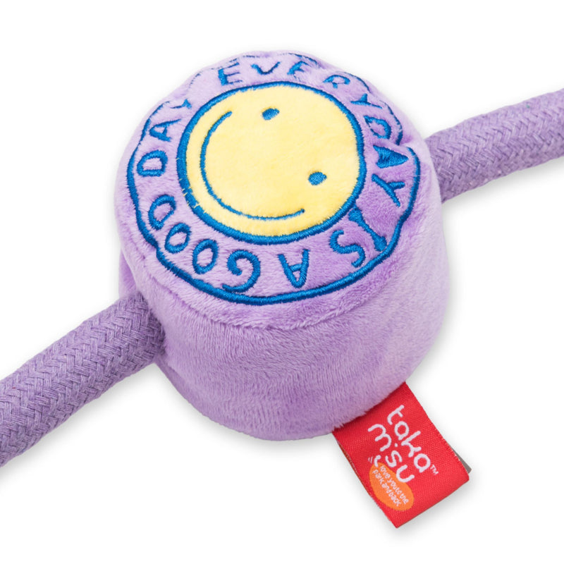 Takamisu Plush Squeaker Rope Dog Toy