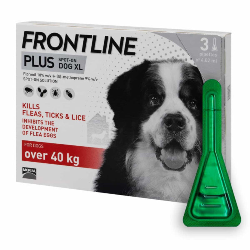 Frontline Plus for Dogs Monthly Flea & Tick Spot-On Treatment