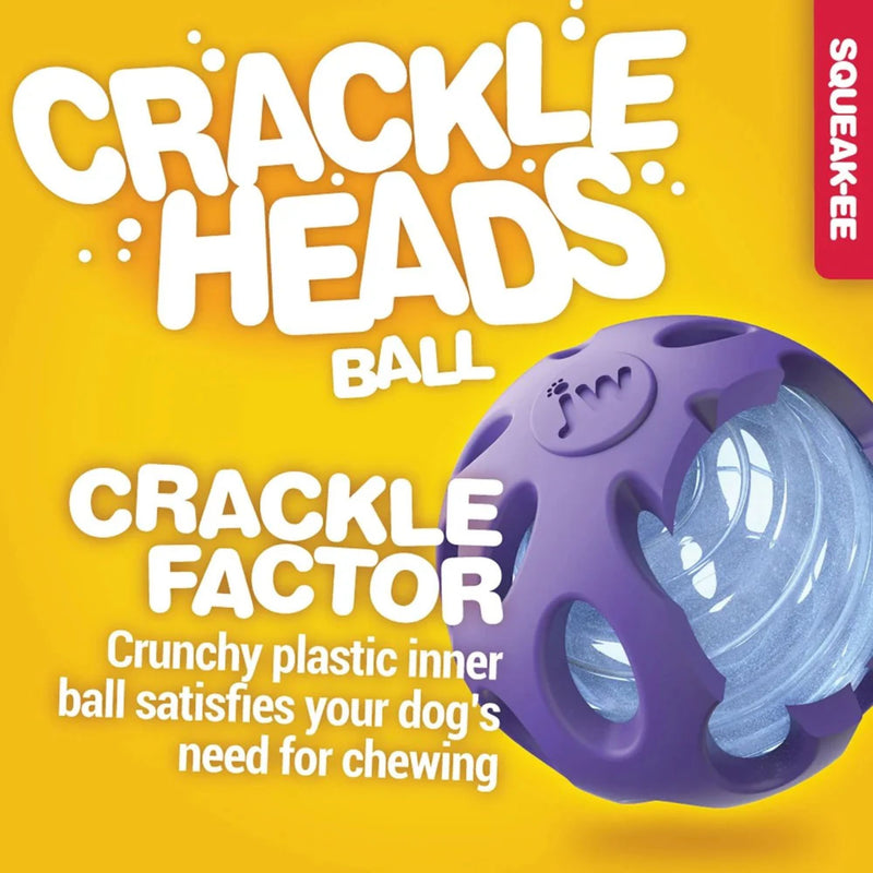 JW Crackle Heads Crackle Ball
