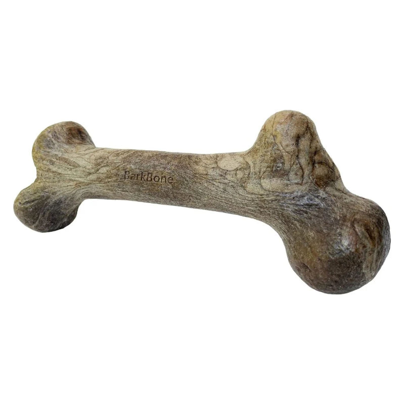 Pet Qwerks® Dino Wood BarkBone Chew Toy Peanut Butter Flavour