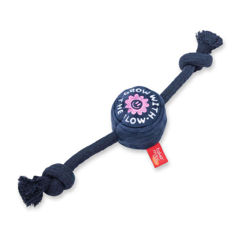 Takamisu Plush Squeaker Rope Dog Toy
