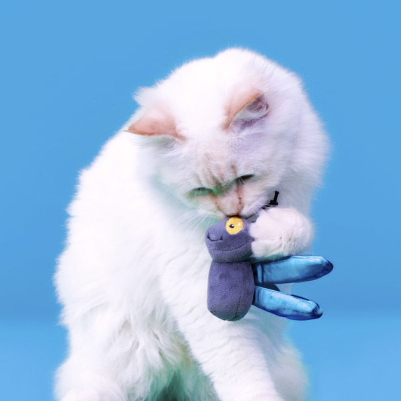 Zugo Fly Eco-Friendly Cat Toy – Plush, Catnip & Sound