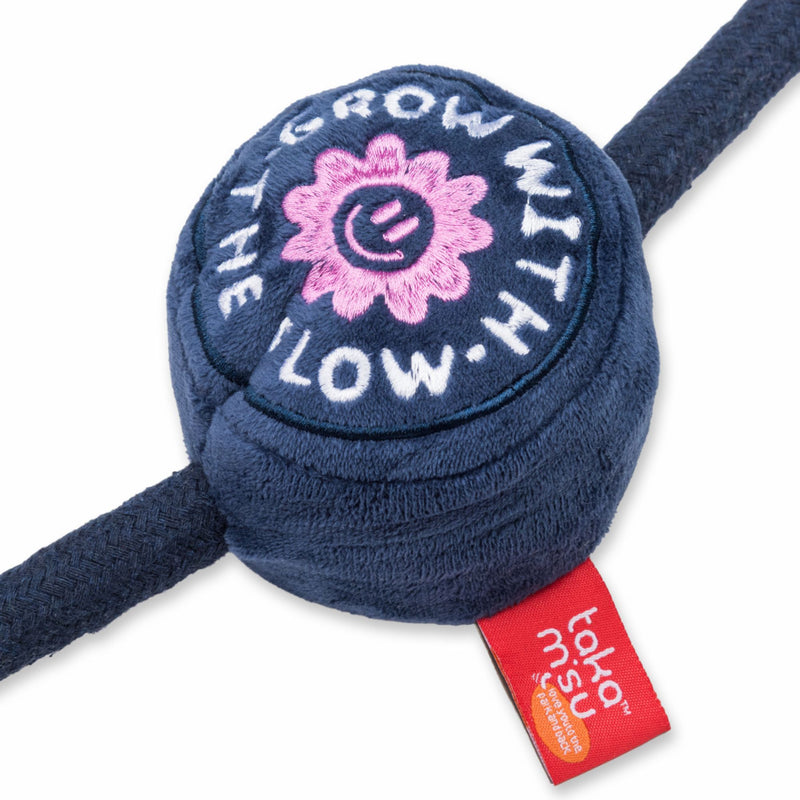 Takamisu Plush Squeaker Rope Dog Toy