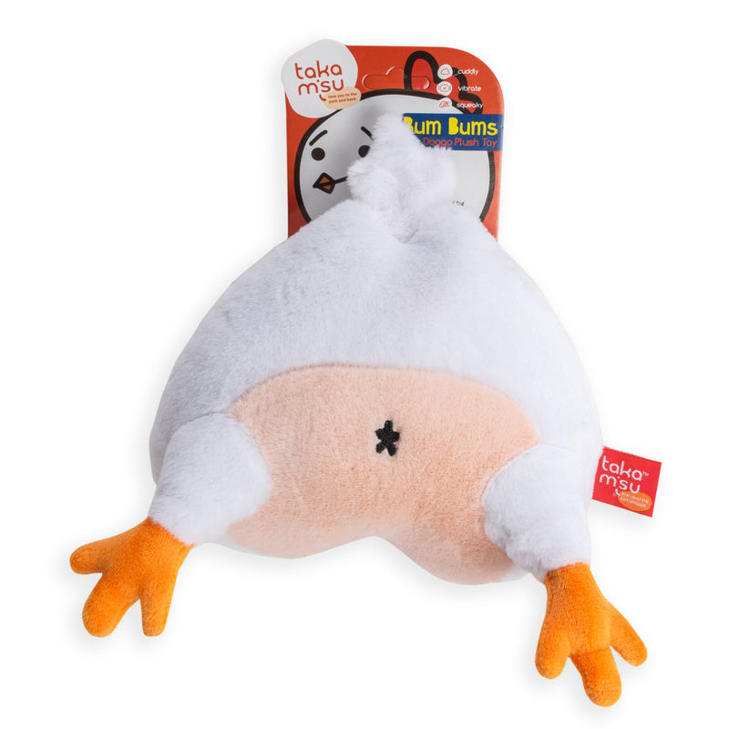 Takamisu Bum Bums Dog Toy – Chicken Vibration Plush