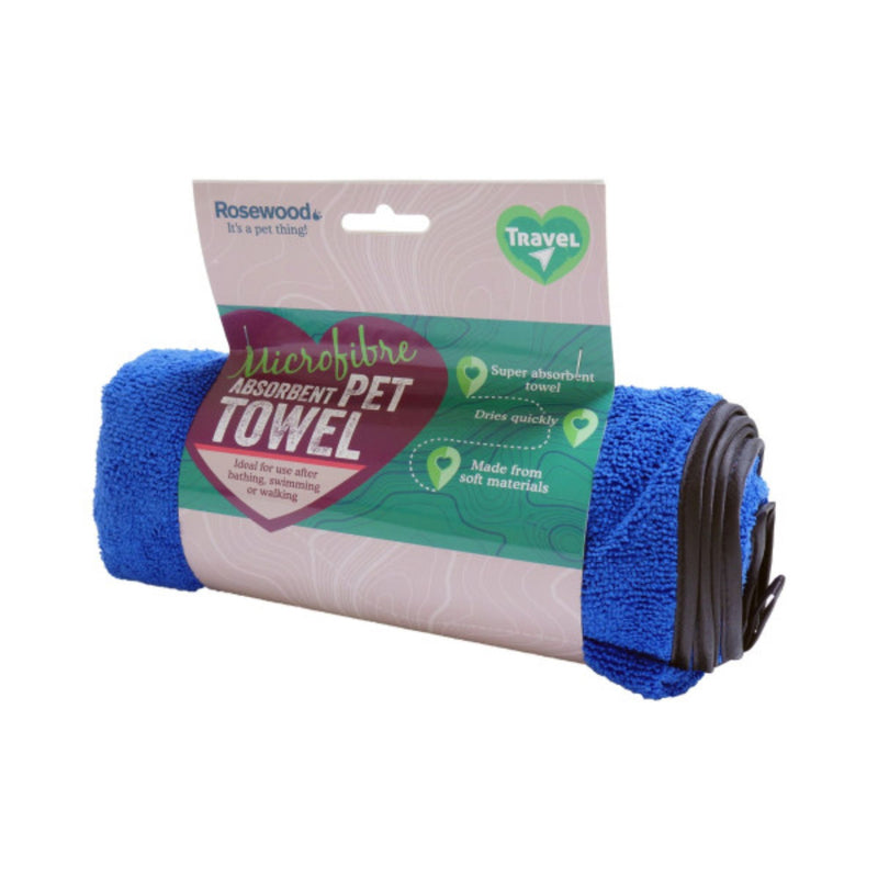 Rosewood Microfibre Pet Towel 70 x 100 cm