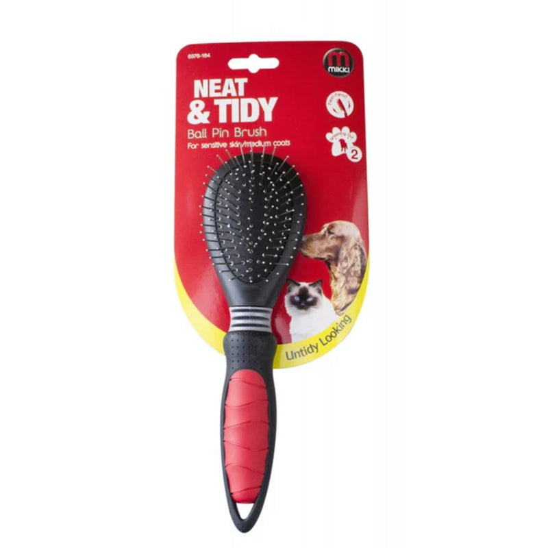 Mikki Ball Pin Brush for Sensitive Skin & Medium Coats