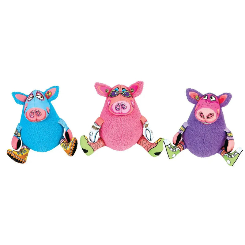 Fat Cat Gruntleys Grunting Pig Dog Toy