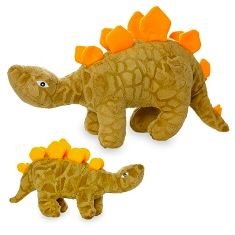 Mighty Dinosaur Stegosaurus Plush Dog Toy