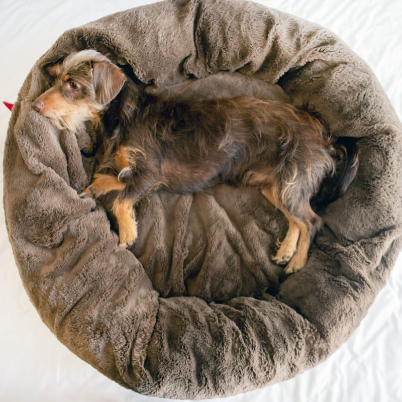 Dog's Life Calming Donut Cuddler Bolster Bed