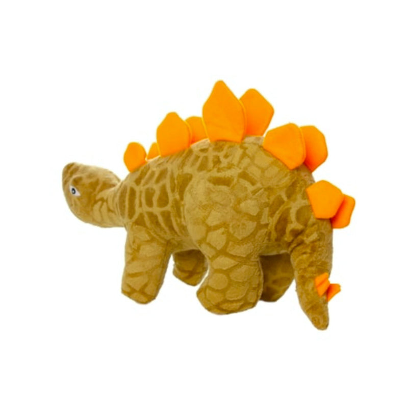 Mighty Dinosaur Stegosaurus Plush Dog Toy