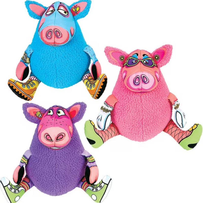 Fat Cat Gruntleys Grunting Pig Dog Toy