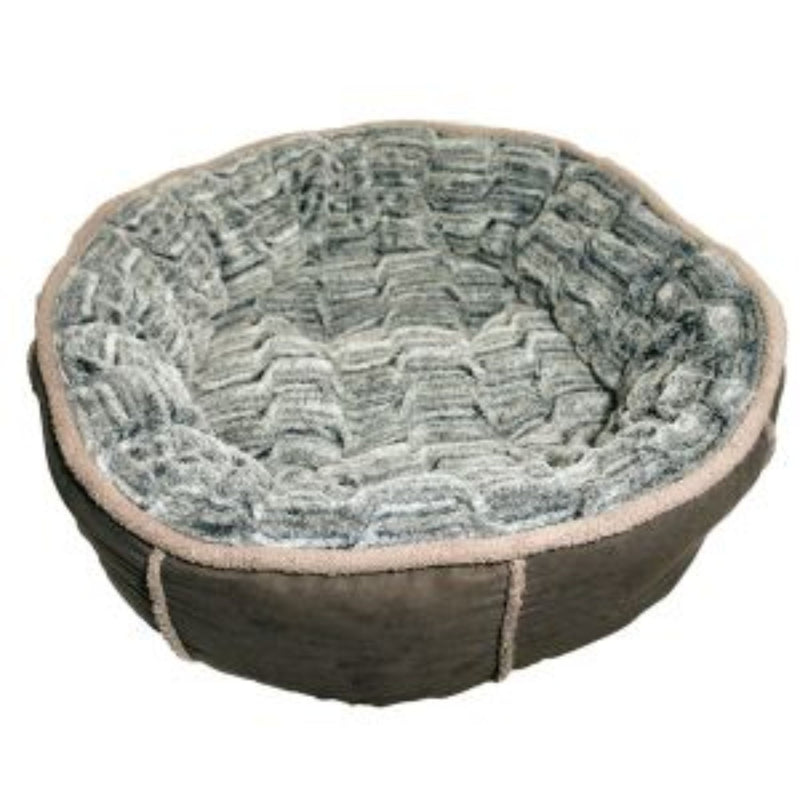 Rosewood Deep Plush Donut Bed