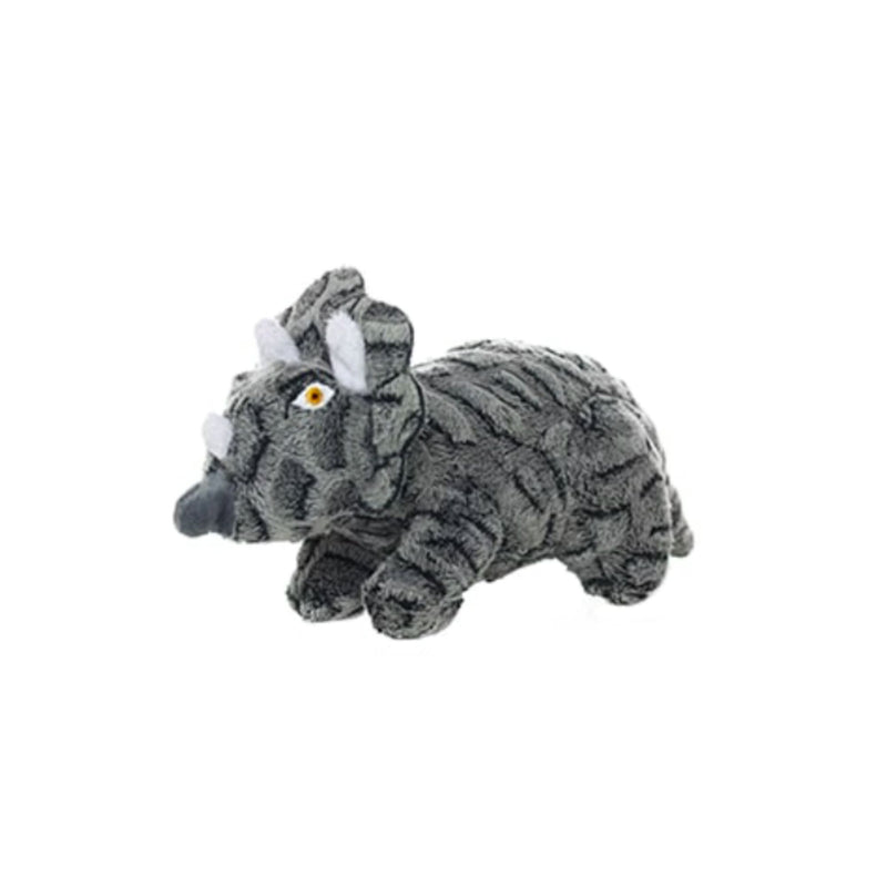 Mighty Dinosaur Triceratops Super Soft Plush Dog Toy