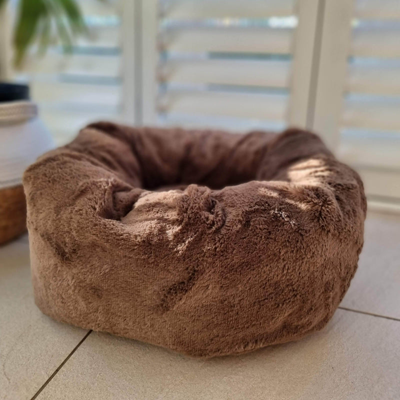 Dog's Life Calming Donut Cuddler Bolster Bed