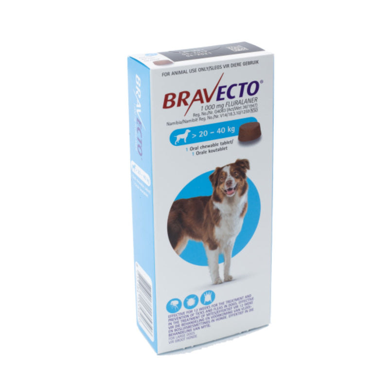 Bravecto Tick & Flea Protection Chewable Tablets for Dogs