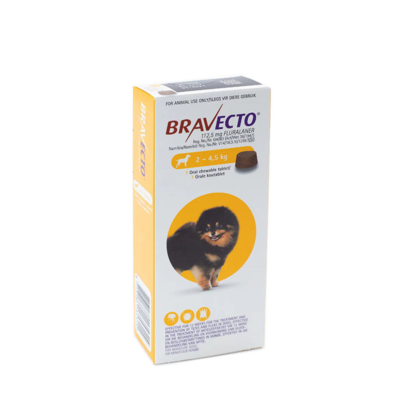 Bravecto Tick & Flea Protection Chewable Tablets for Dogs