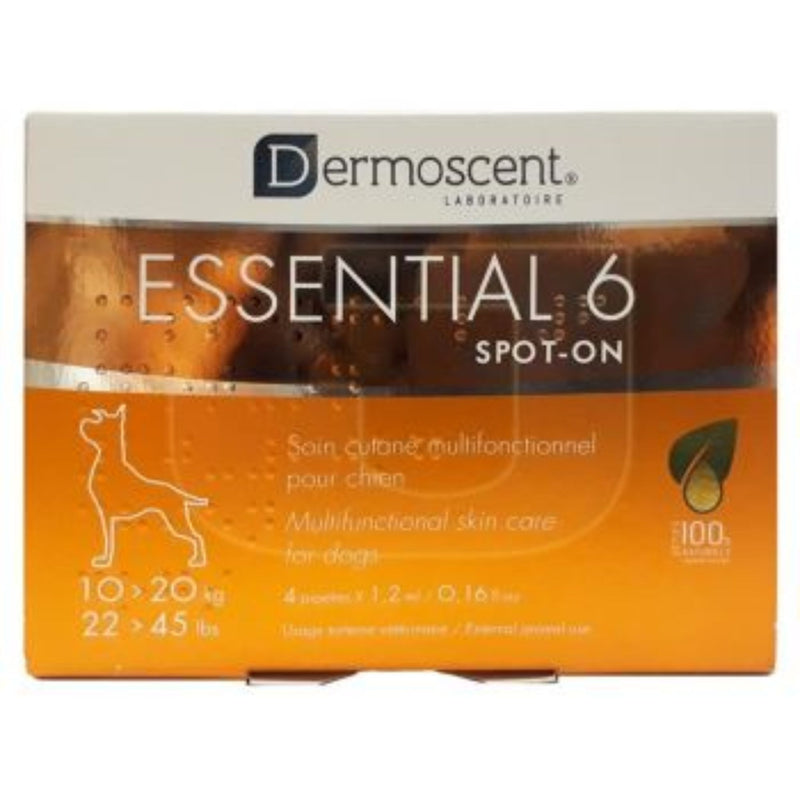 Essential 6® Spot-On for Dogs Dermo-Care for Skin & Coat Health