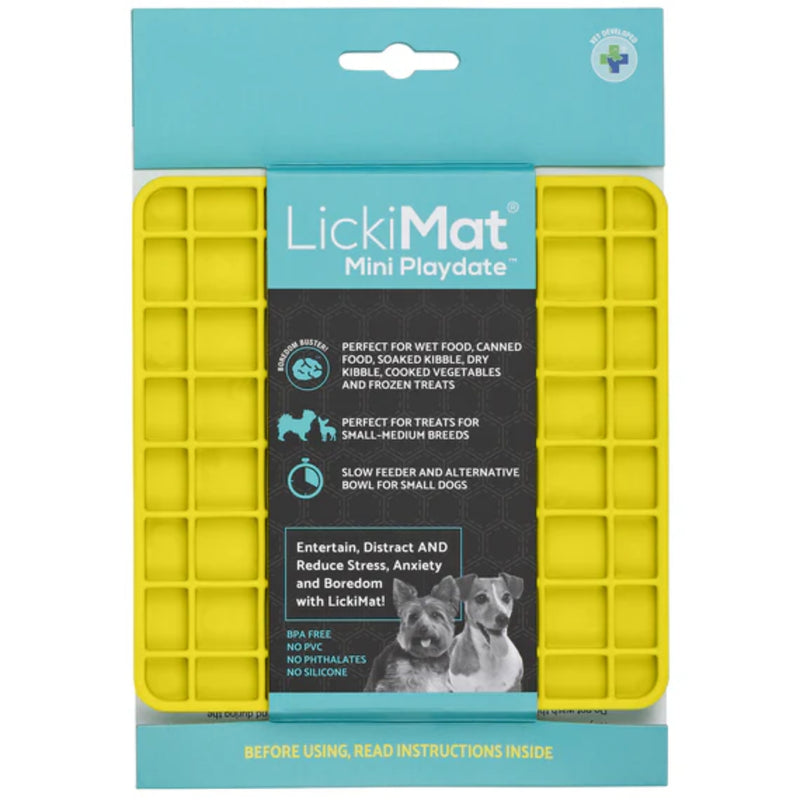 LickiMat® Classic Playdate™ Boredom Buster & Slow Feeder Mat