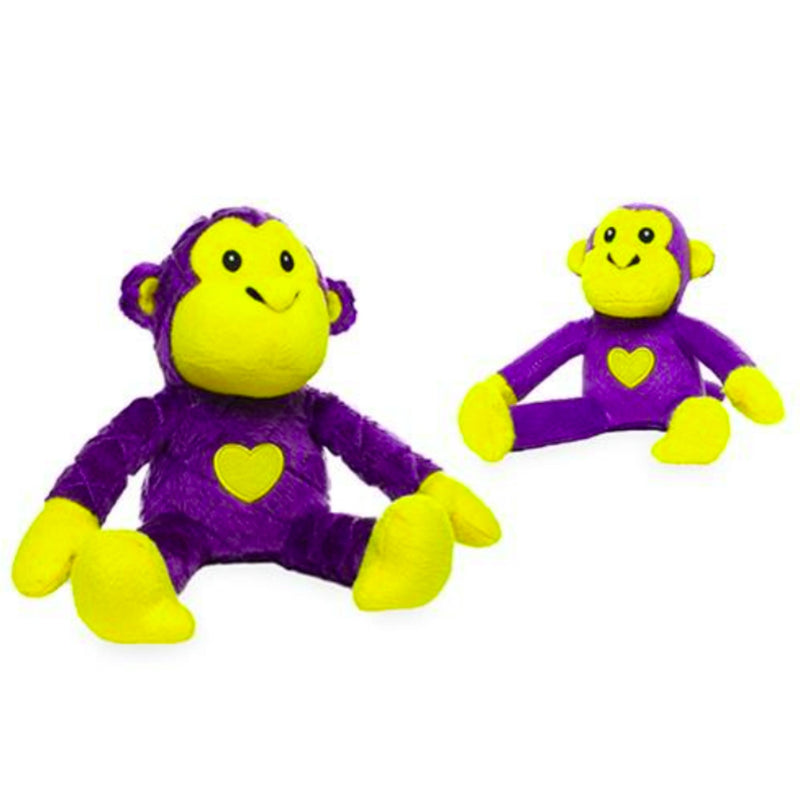 Mighty Safari Monkey Plush Dog Toy