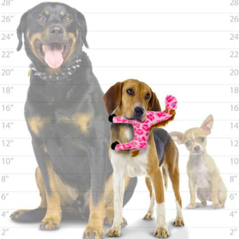 Mighty Safari Giraffe Plush Dog Toy