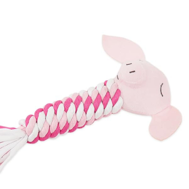 Rosewood Pig in a Blanket Cat Toy Twisted Rope & Catnip Christmas Toy