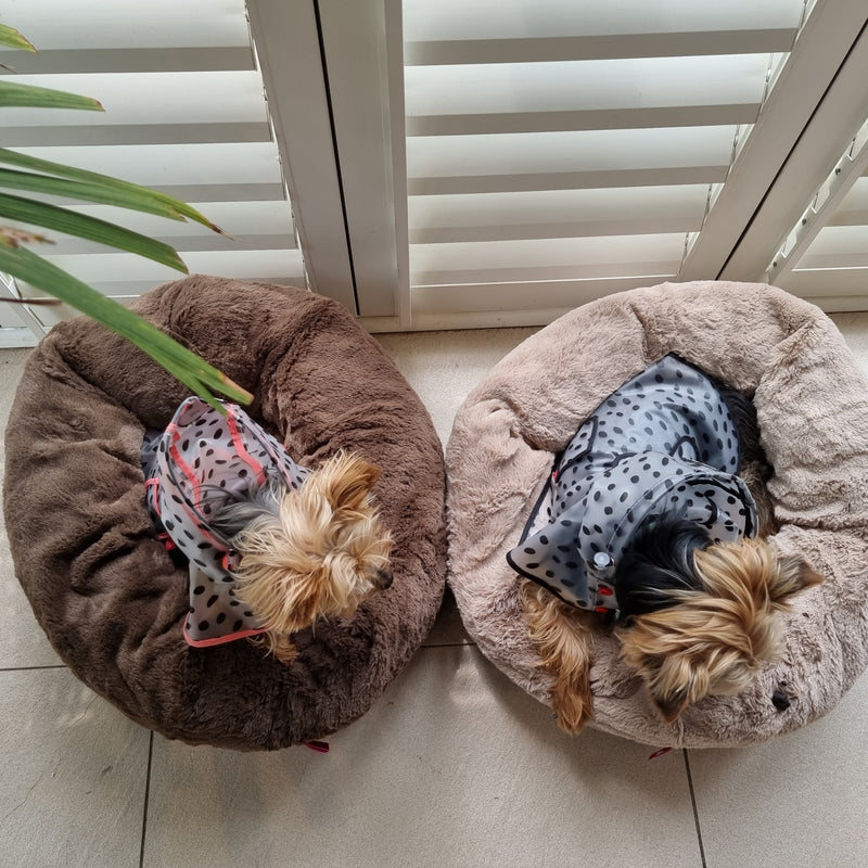 Dog's Life Calming Donut Cuddler Bolster Bed