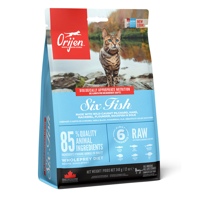 ORIJEN™ Six Fish Dry Cat Food – Wild-Caught Fish