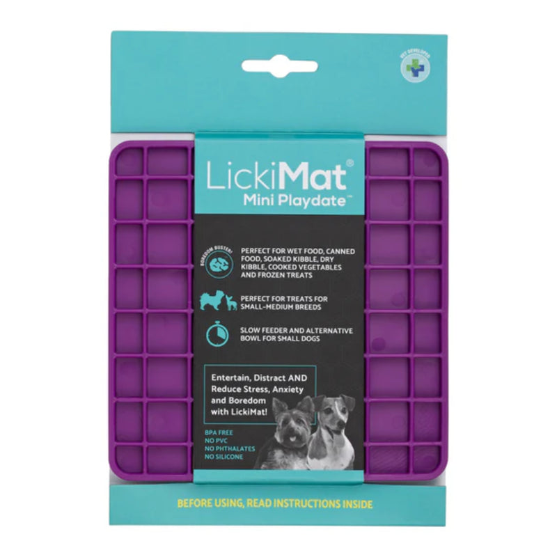 LickiMat® Classic Playdate™ Boredom Buster & Slow Feeder Mat