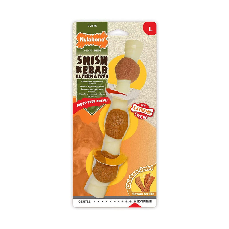 Nylabone Extreme Chew Shish Kebab – Chicken Flavour