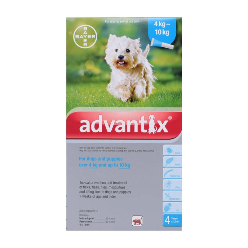 Advantix Spot-On Flea & Tick Treatment for Dogs – Medium to XL Sizes