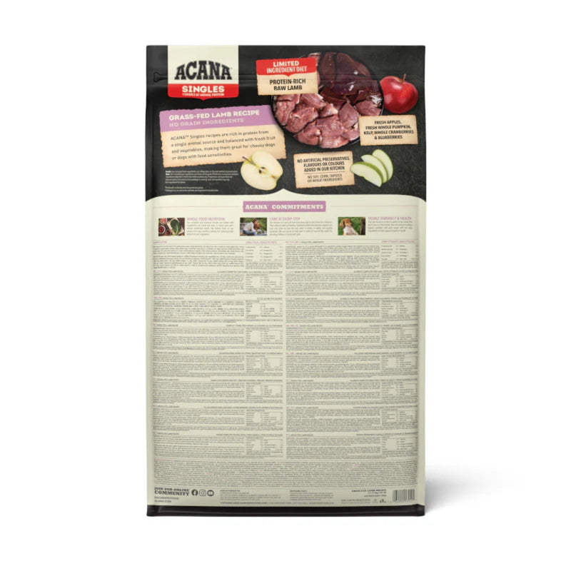 ACANA™ Singles Grass-Fed Lamb Dry Dog Food