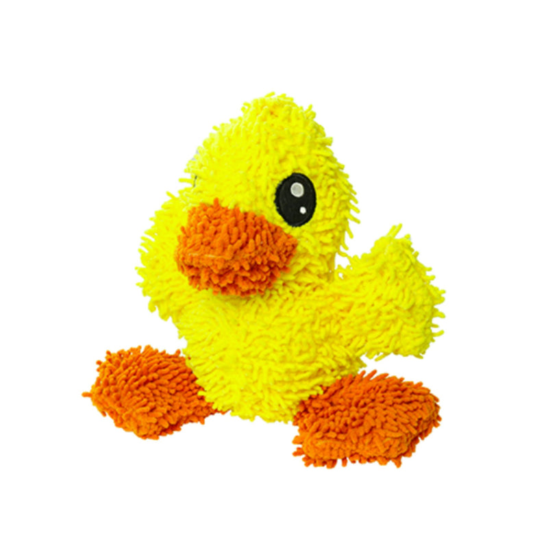 Mighty Microfiber Duck Plush Dog Toy