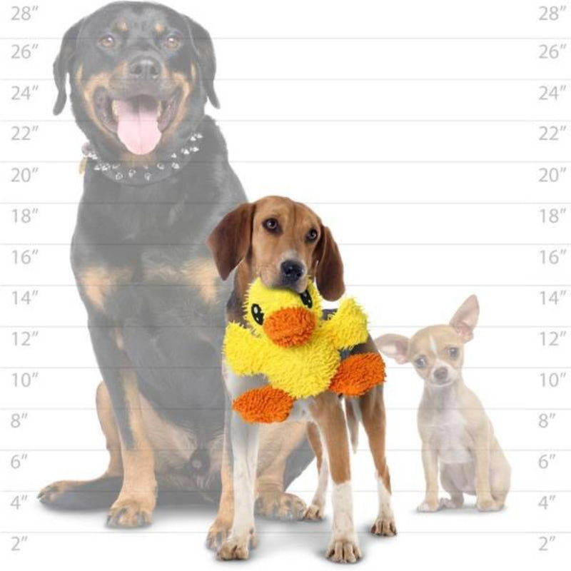Mighty Microfiber Duck Plush Dog Toy