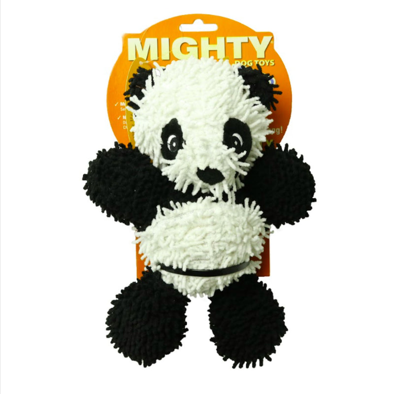 Mighty Microfiber Panda Plush Dog Toy