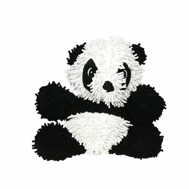 Mighty Microfiber Panda Plush Dog Toy