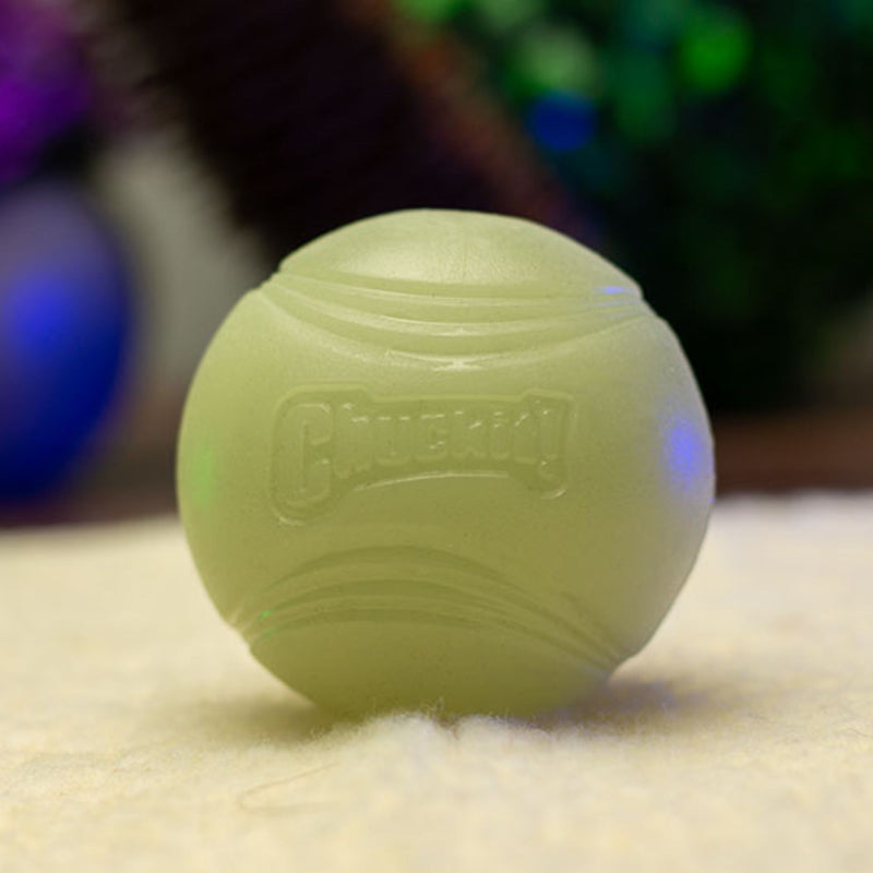 Chuckit! Max Glow Ball – Glow-in-the-Dark Fetch Toy for Dogs