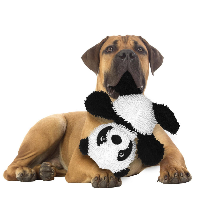 Mighty Microfiber Panda Plush Dog Toy