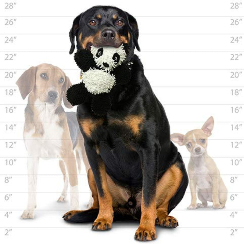 Mighty Microfiber Panda Plush Dog Toy