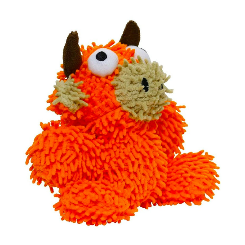 Mighty Microfiber Bull Plush Dog Toy