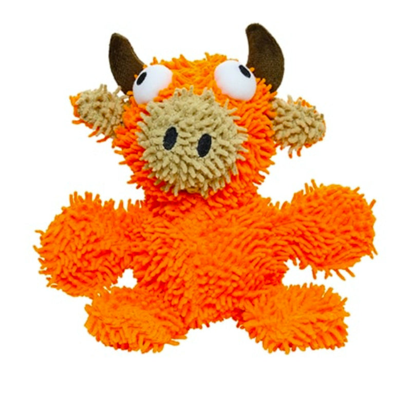Mighty Microfiber Bull Plush Dog Toy