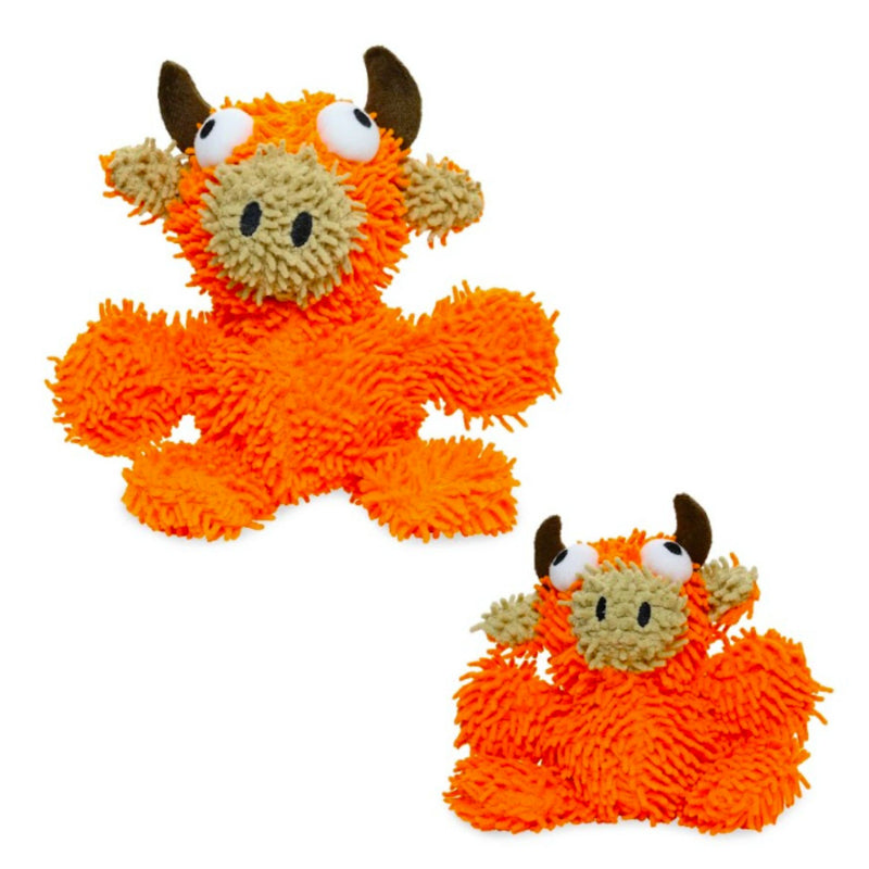 Mighty Microfiber Bull Plush Dog Toy