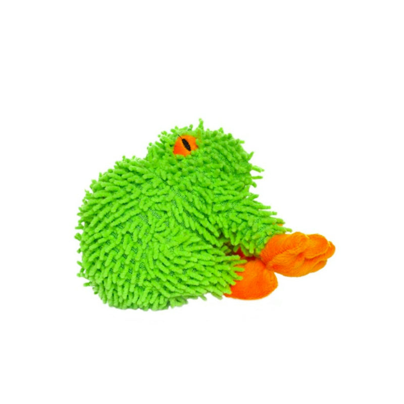 Mighty Microfiber Frog Plush Dog Toy