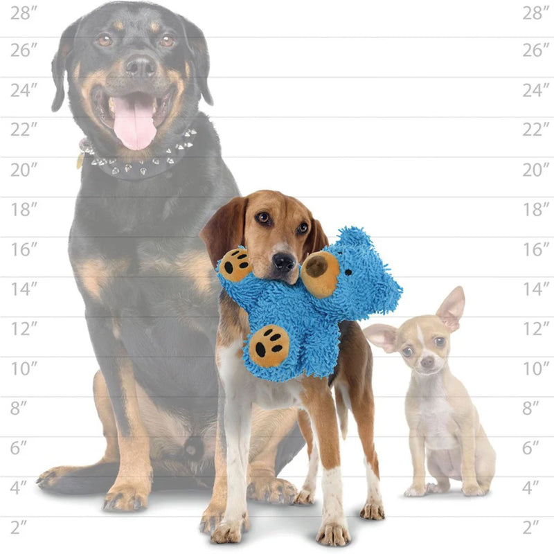 Mighty Microfiber Bear Plush Dog Toy