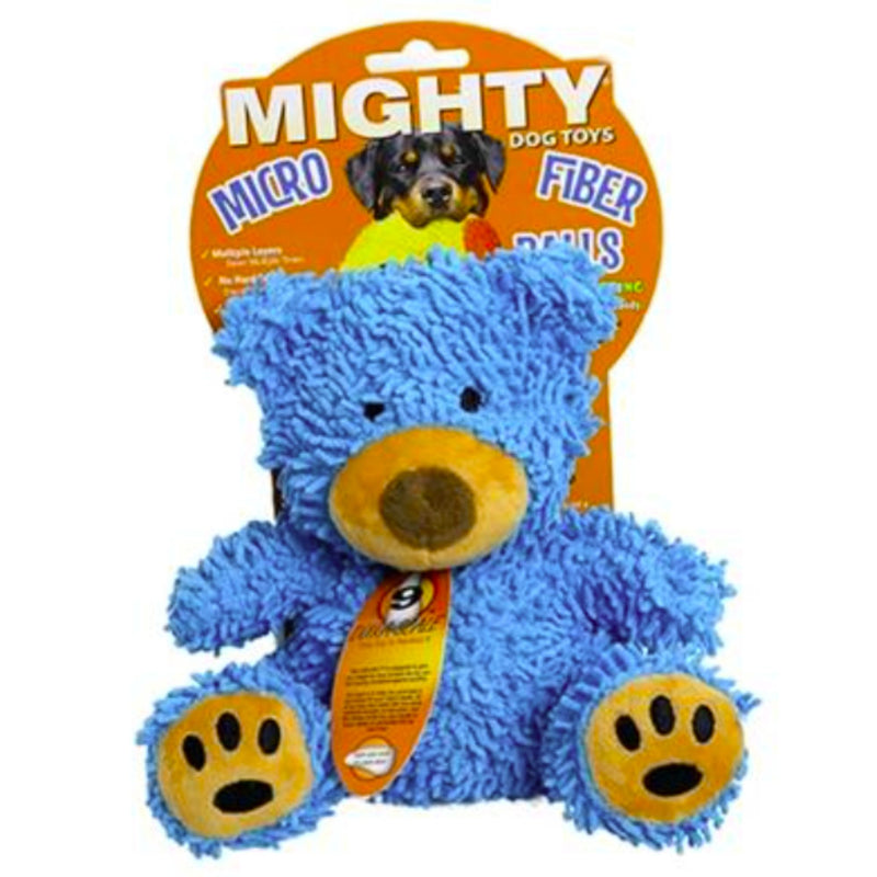 Mighty Microfiber Bear Plush Dog Toy