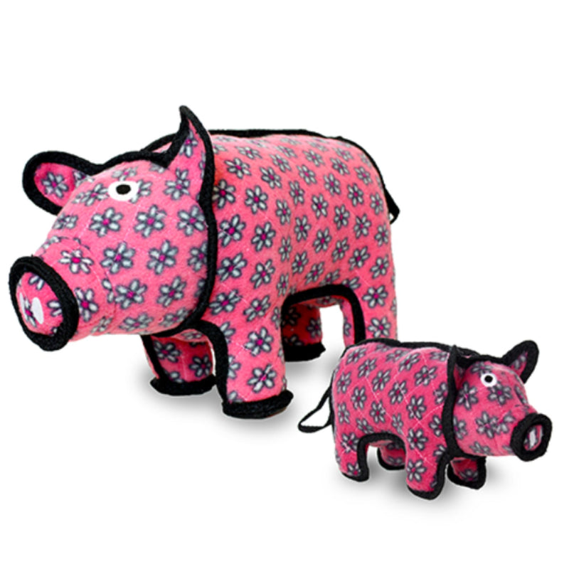Tuffy Barnyard Pig Plush Toy