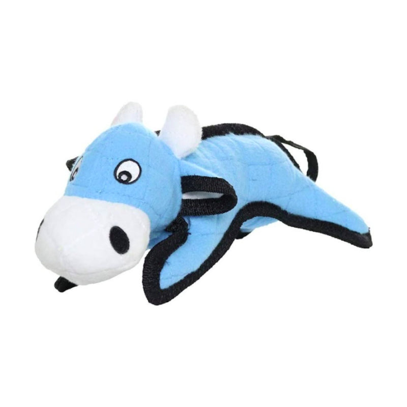 Tuffy Barnyard Cow Junior – Tough Dog Plush Toy