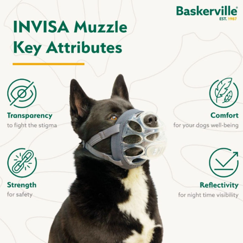 Baskerville Invisa Muzzle by Company of Animals